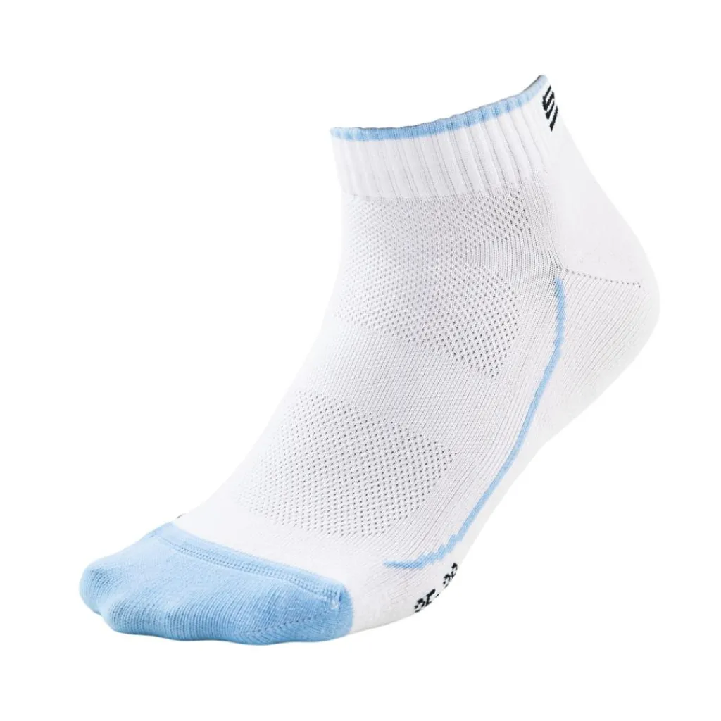 Tenniskleding-Sjeng Sports Kea tennissokken dames blue bell 2-pack