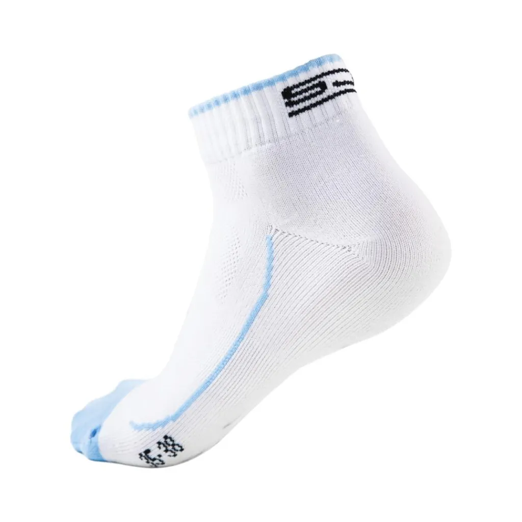 Tenniskleding-Sjeng Sports Kea tennissokken dames blue bell 2-pack