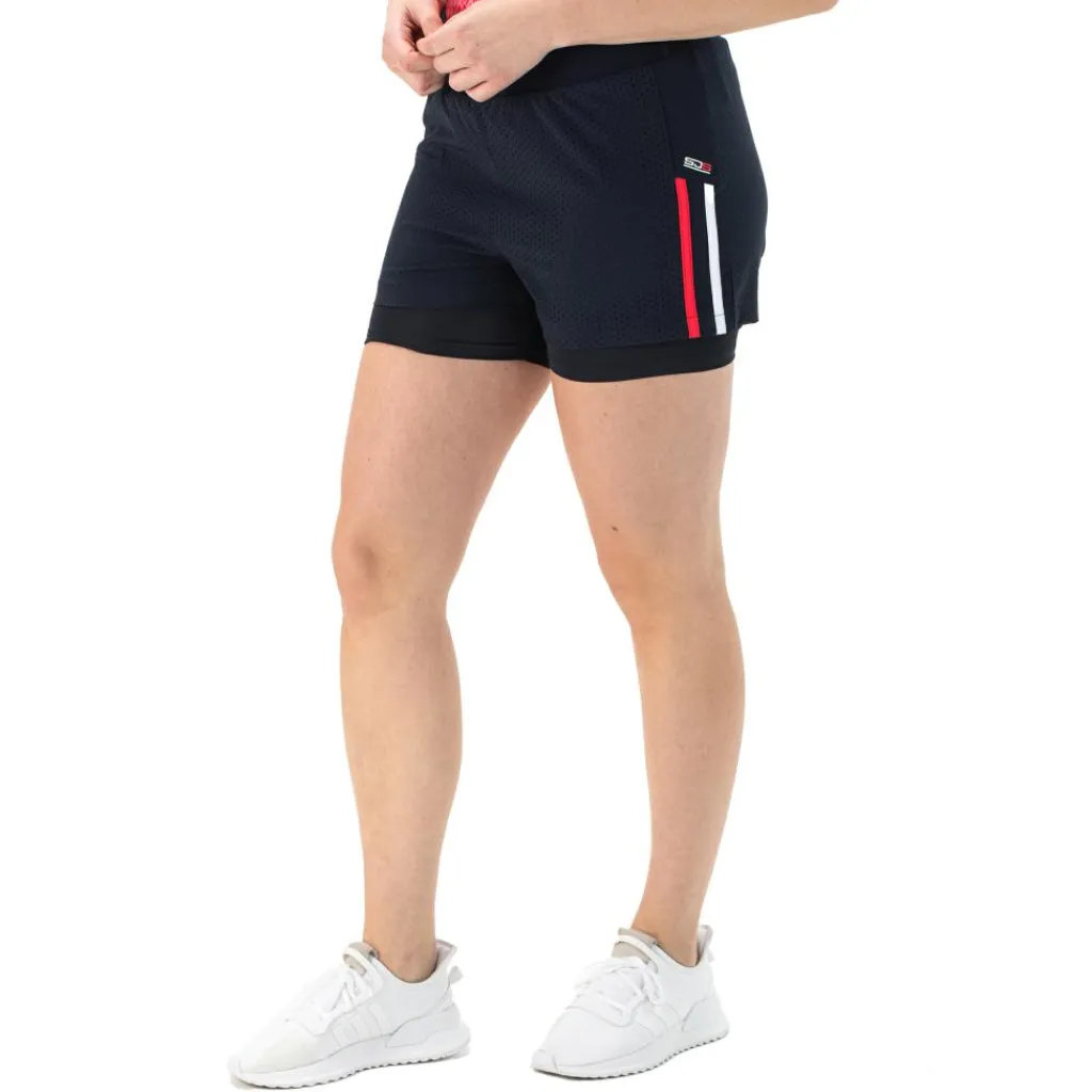 Sjeng Sports Lexi tennisshort dames watermelon< Tenniskleding
