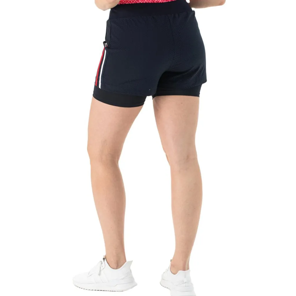 Sjeng Sports Lexi tennisshort dames watermelon< Tenniskleding