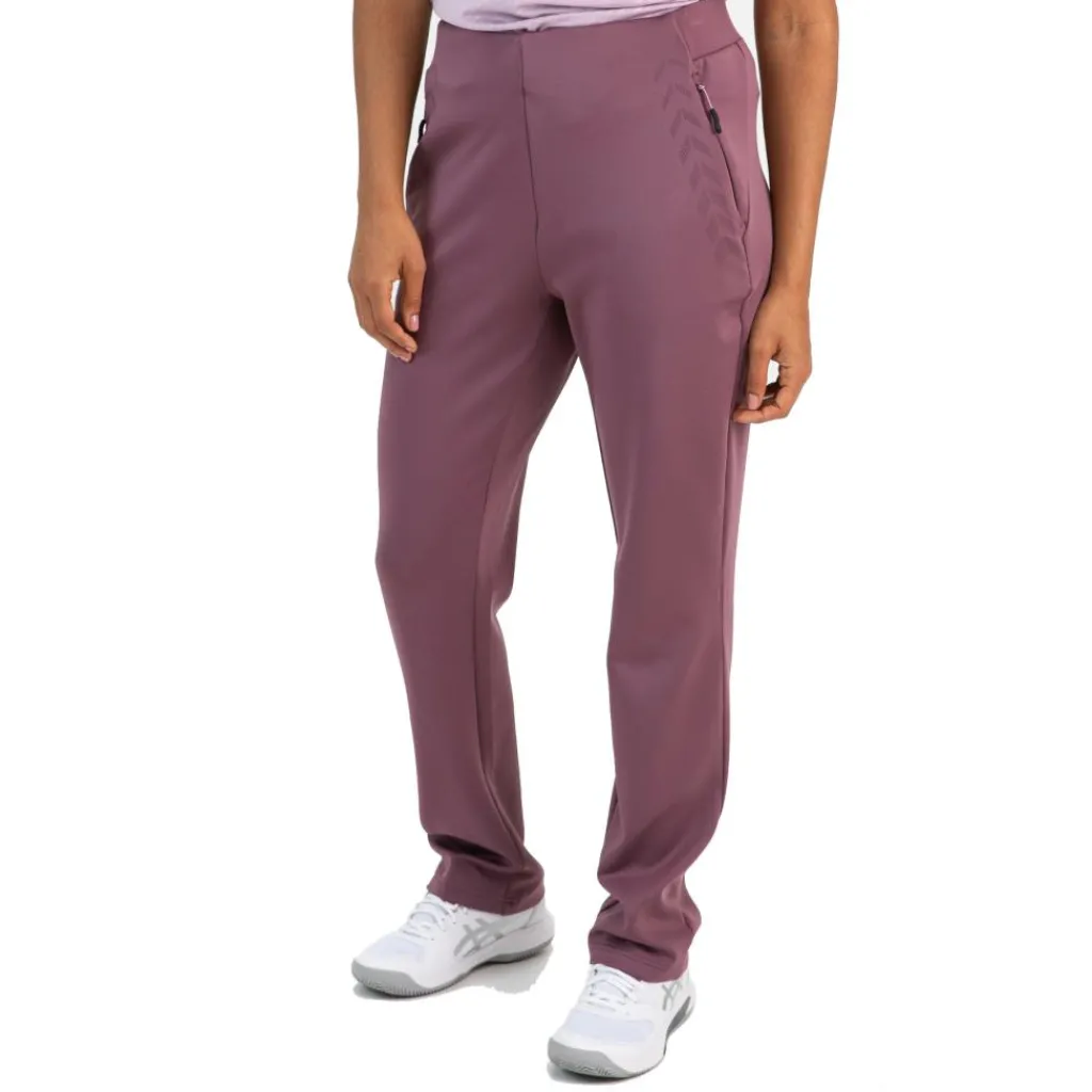 Sportbroek-Sjeng Sports Lydia trainingsbroek dames rosewood