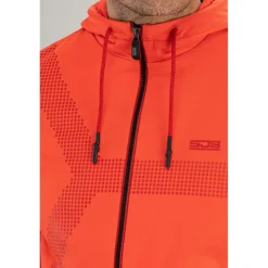 Trainingsjack-Sjeng Sports  Nils trainingsjack heren chrome orange