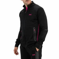 Tenniskleding-Sjeng Sports Oran trainingsjack heren black