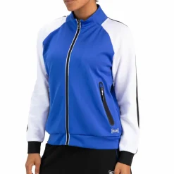 Tenniskleding-Sjeng Sports  Oriana trainingsjack dames blue lotus