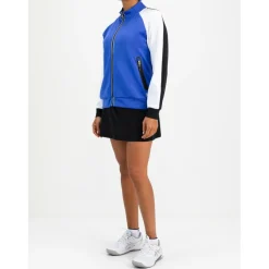 Tenniskleding-Sjeng Sports  Oriana trainingsjack dames blue lotus