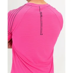 Tenniskleding-Sjeng Sports  Sancho tennisshirt heren pink glo