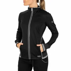 Sjeng Sports Suri trainingsjack dames black< Trainingsjack