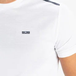 Tenniskleding-Sjeng Sports Tex tennisshirt real white