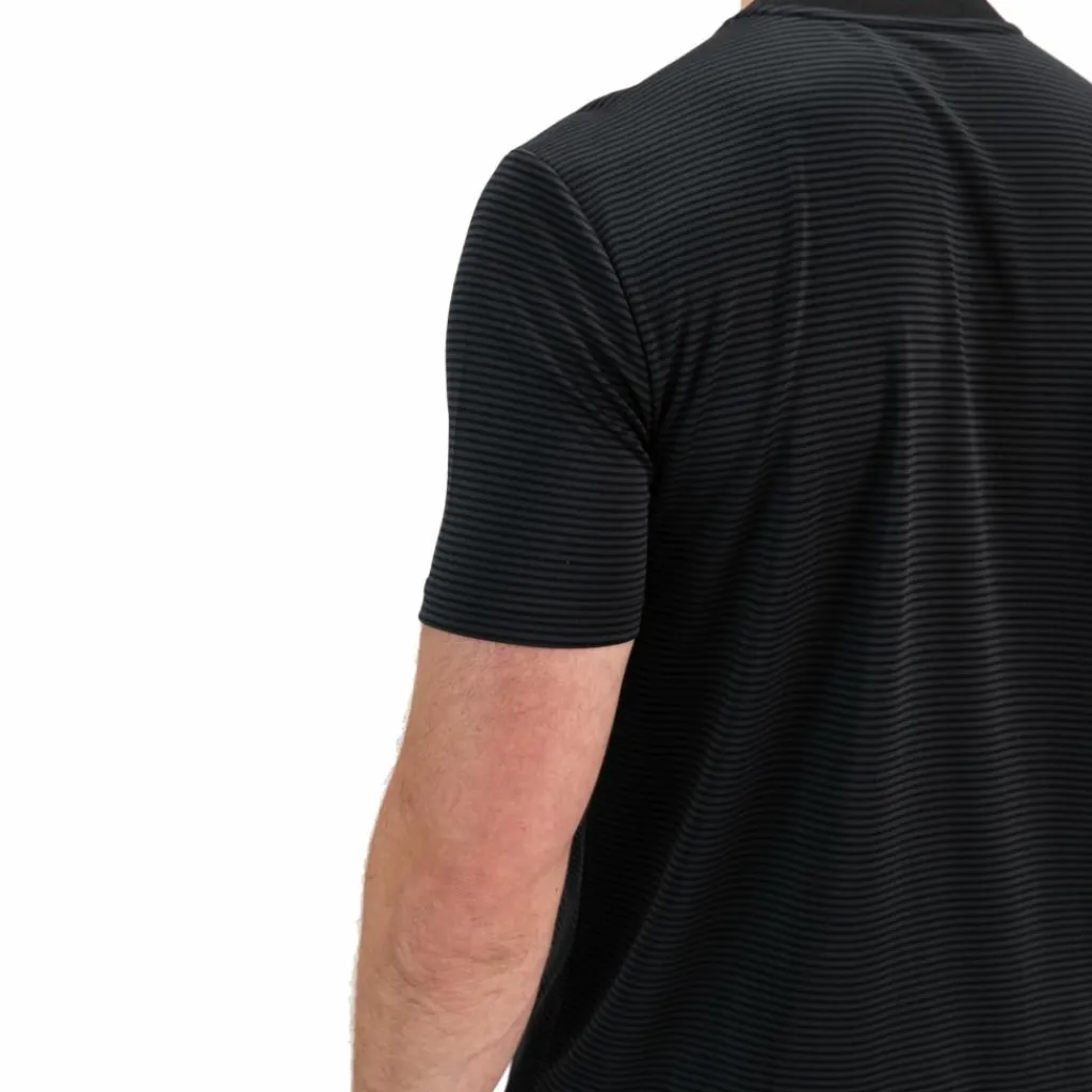 Sjeng Sports Tex tennisshirt heren black< Tenniskleding