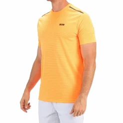 Tenniskleding-Sjeng Sports  Tex tennisshirt heren orange clown fish