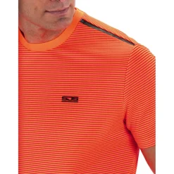 Sjeng Sports  Tex tennisshirt heren bright tangerine< Tenniskleding