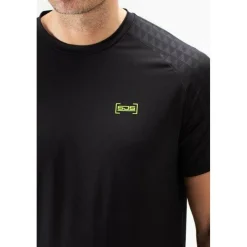 Tenniskleding-Sjeng Sports  Uberto tennisshirt heren black