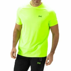 Sjeng Sports Uberto tennisshirt heren acid yellow< Tenniskleding