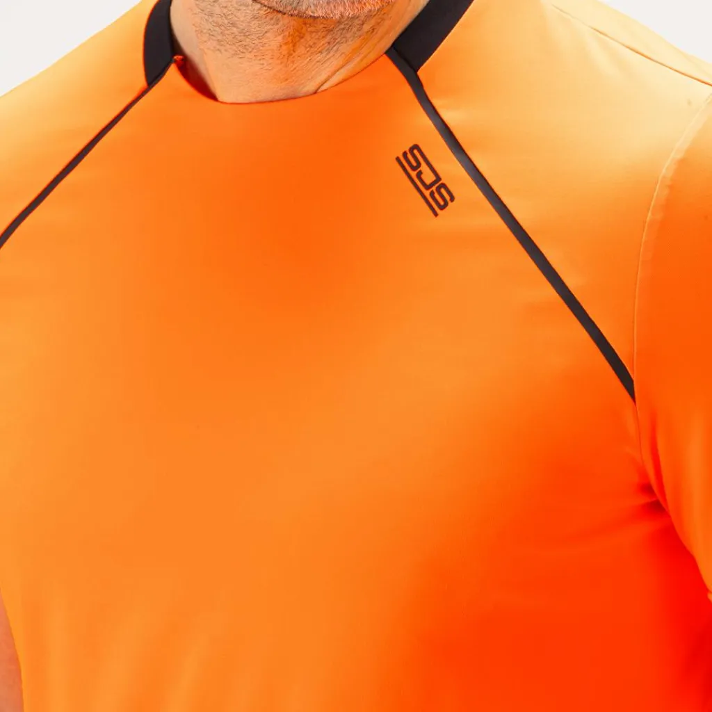 Sportshirt-Sjeng Sports Udolf shirt heren shocking orange