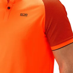 Sportshirt-Sjeng Sports  Valley polo heren shocking orange