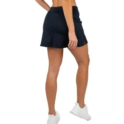 Tenniskleding-Sjeng Sports  Winner Curl skort dames dark blue