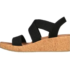 Skechers Arch Fit Beverlee - Love Stay sandalen dames zwart< Sandalen