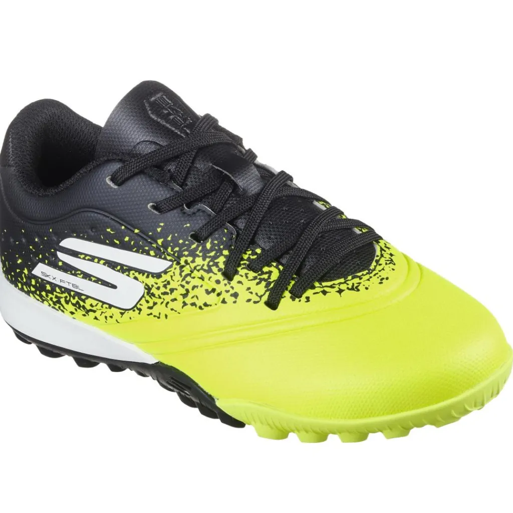 Skechers Razor 1.5 TF voetbalschoenen junior yellow black< Voetbalschoenen