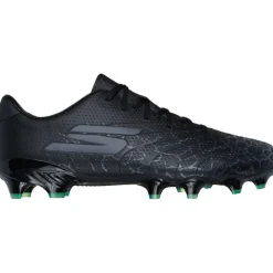 Skechers SKX_1.5 Academy FG voetbalschoenen heren black silver< Voetbalschoenen