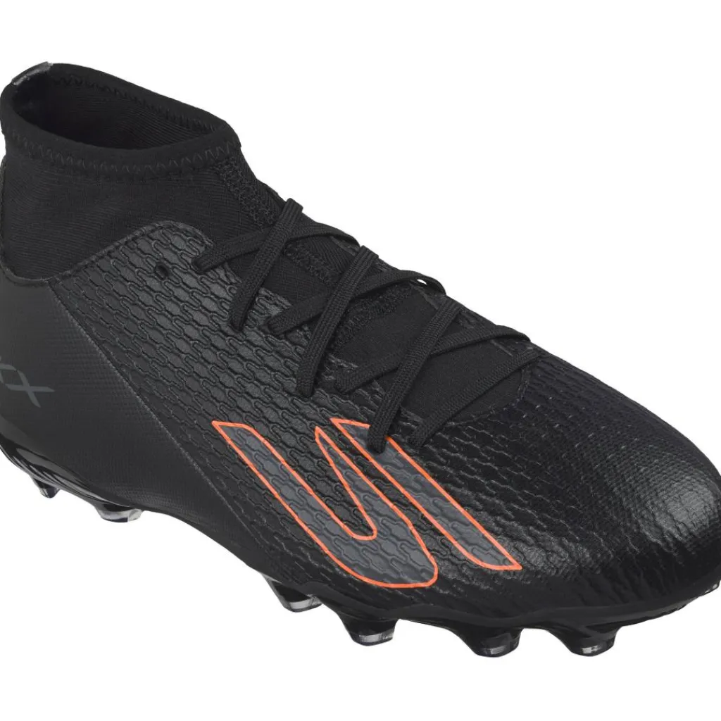 Skechers SKX_2 High MG voetbalschoenen junior black orange< Voetbalschoenen