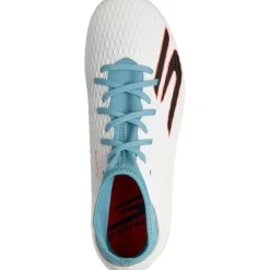 Voetbalschoenen-Skechers SKX_2 High MG voetbalschoenen junior white turquoise pink