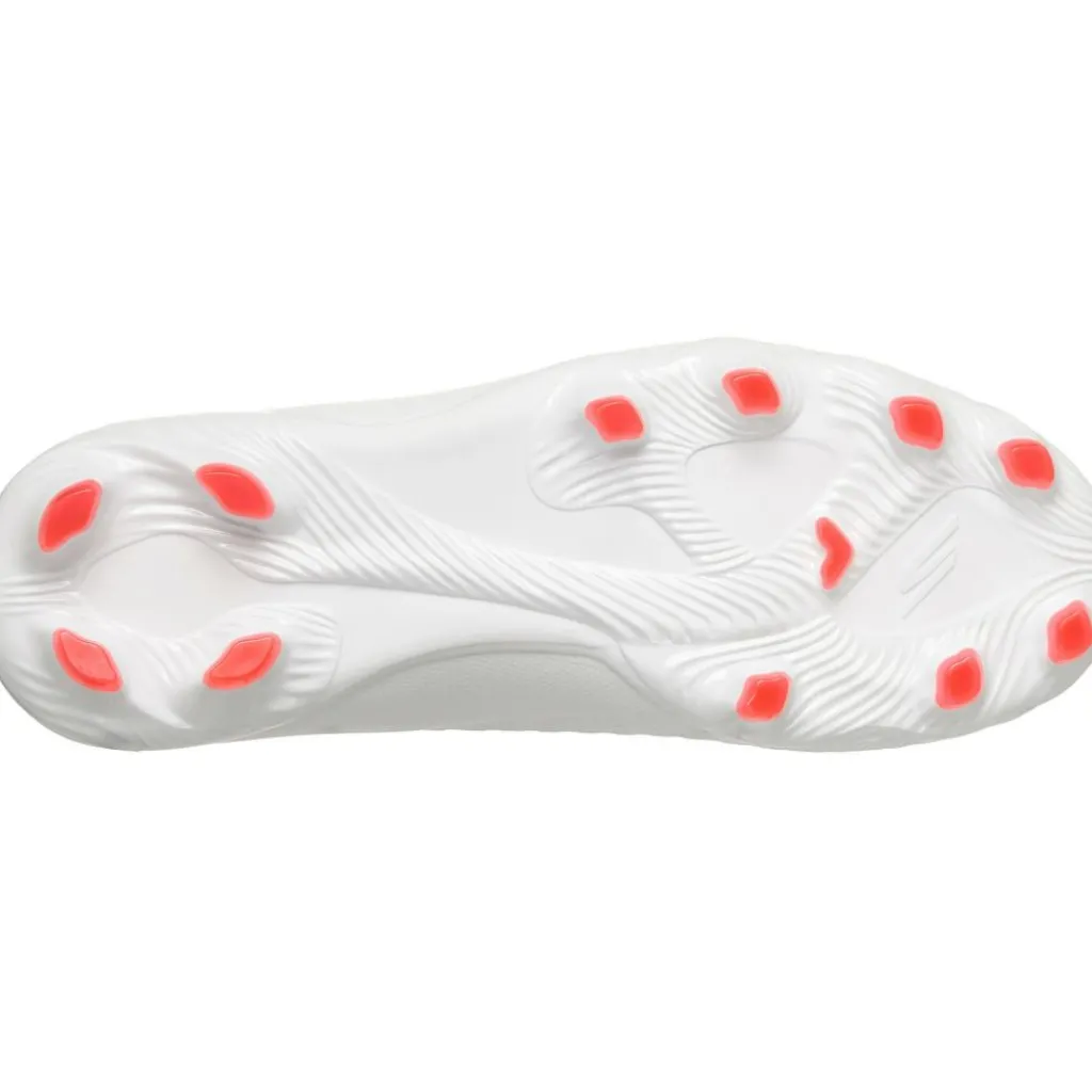 Voetbalschoenen-Skechers SKX_2 High MG voetbalschoenen junior white turquoise pink