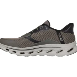 Schoenen-Skechers Slip-ins: GO WALK Glide - Step 2.0 - Zac schoenen heren dark taupe