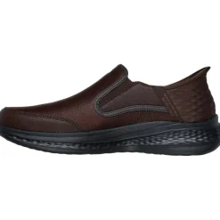 Schoenen-Skechers Slip-ins Relaxed Fit: Slade - Cooper schoenen heren red brown