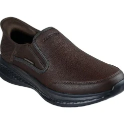 Schoenen-Skechers Slip-ins Relaxed Fit: Slade - Cooper schoenen heren red brown