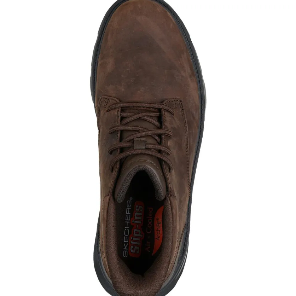 Skechers Slip-ins Relaxed Fit: Arch Fit Garza - Riley schoenen heren cacao< Schoenen