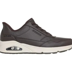 Skechers Slip-ins: UNO - Banksia Luxe schoenen heren chocolate< Schoenen