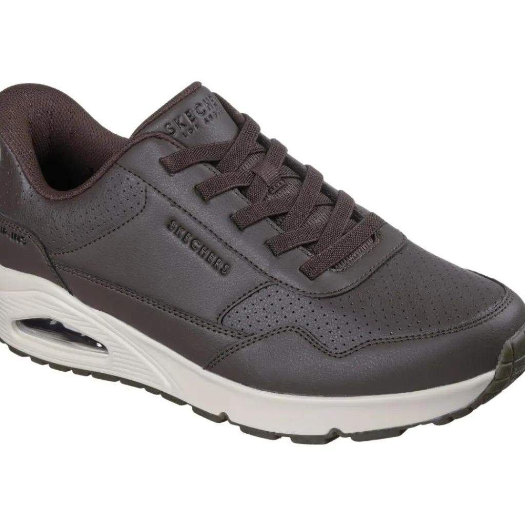 Skechers Slip-ins: UNO - Banksia Luxe schoenen heren chocolate< Schoenen