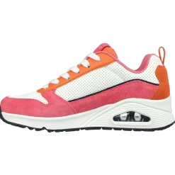 Schoenen-Skechers Uno - 2 Much Fun schoenen dames pink orange
