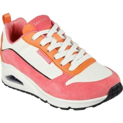 Schoenen-Skechers Uno - 2 Much Fun schoenen dames pink orange