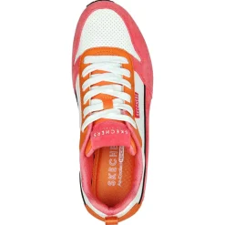 Schoenen-Skechers Uno - 2 Much Fun schoenen dames pink orange