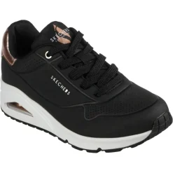 Skechers Uno - Golden Air schoenen dames zwart< Schoenen