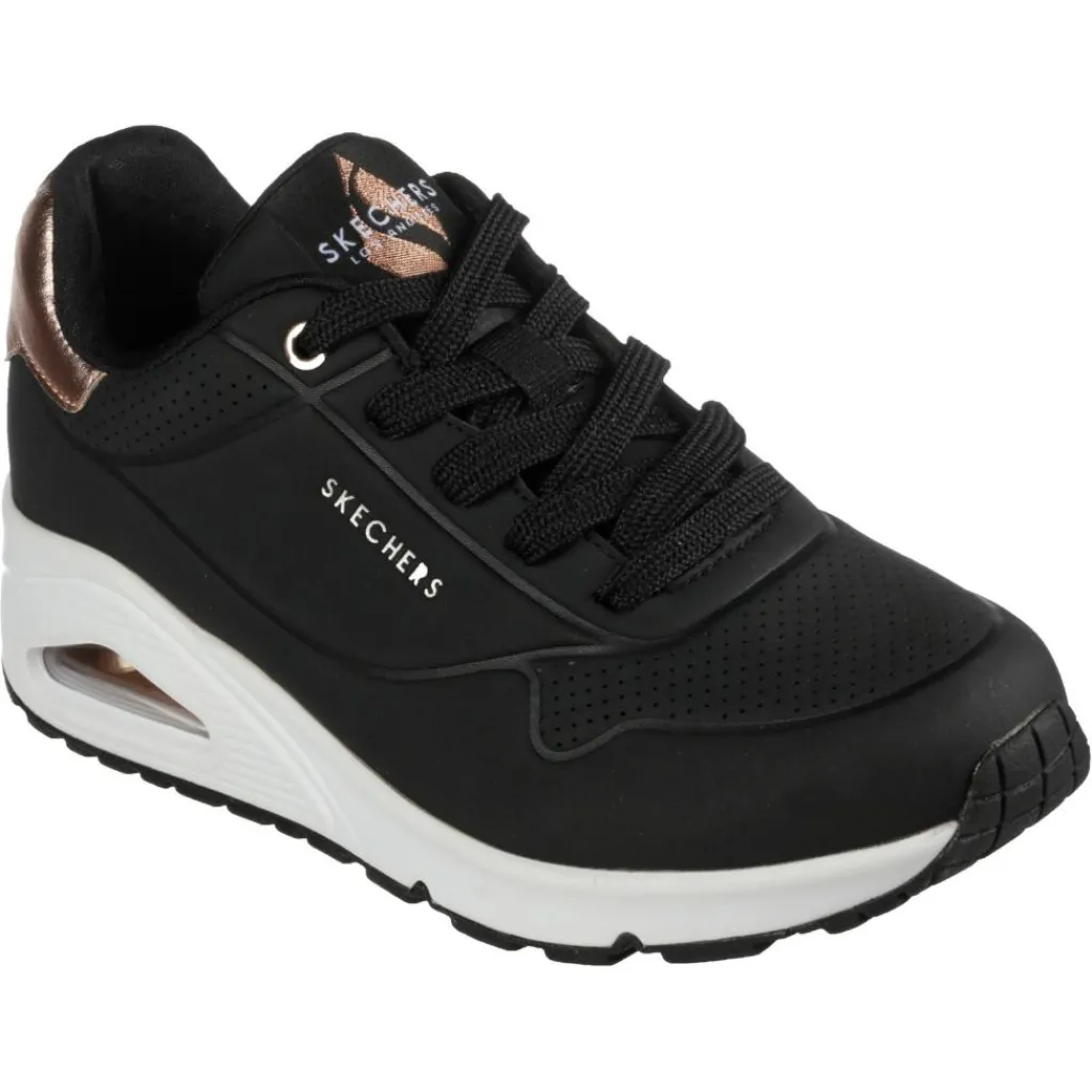 Skechers Uno - Golden Air schoenen dames zwart< Schoenen