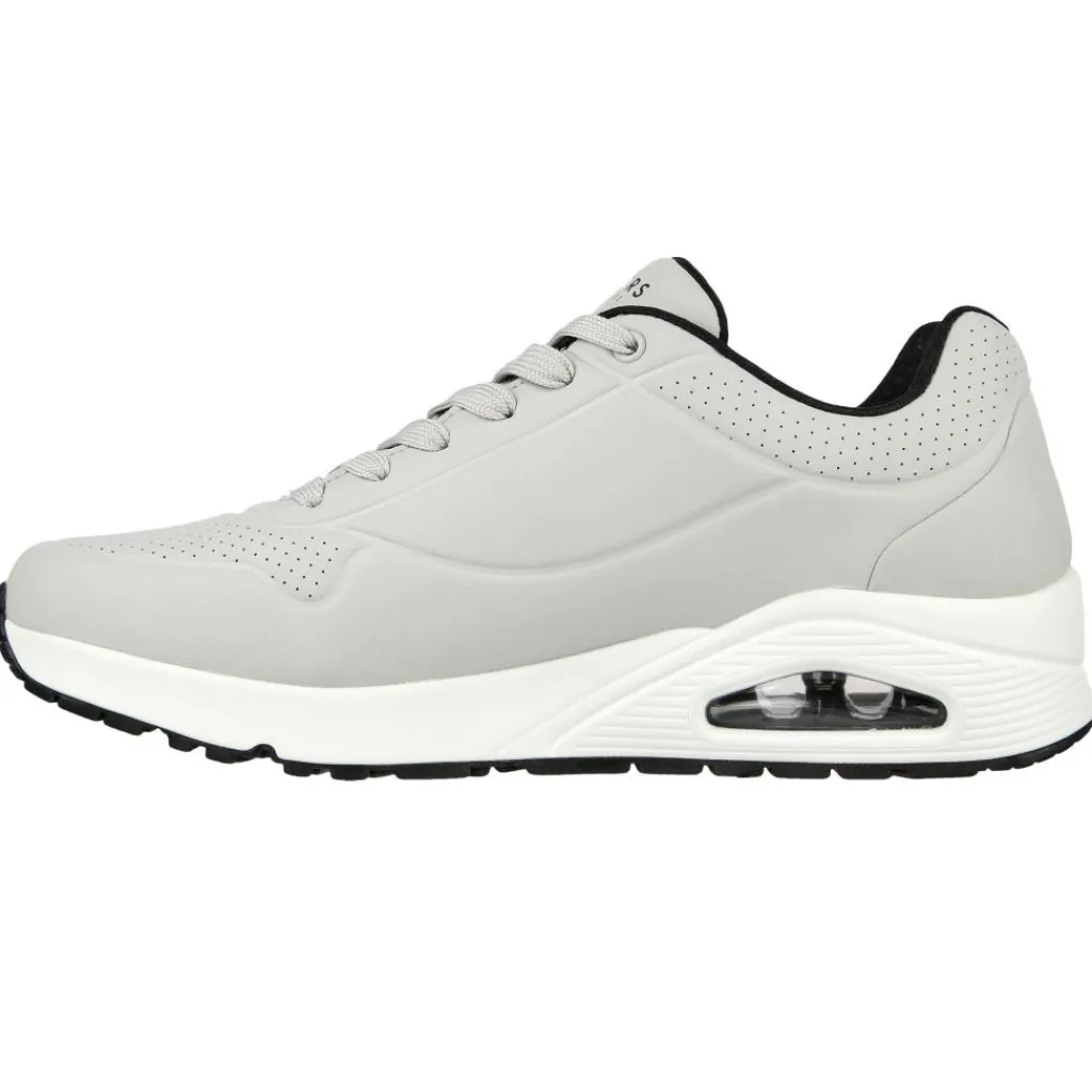 Skechers Uno - Stand On Air schoenen heren light grey black< Schoenen
