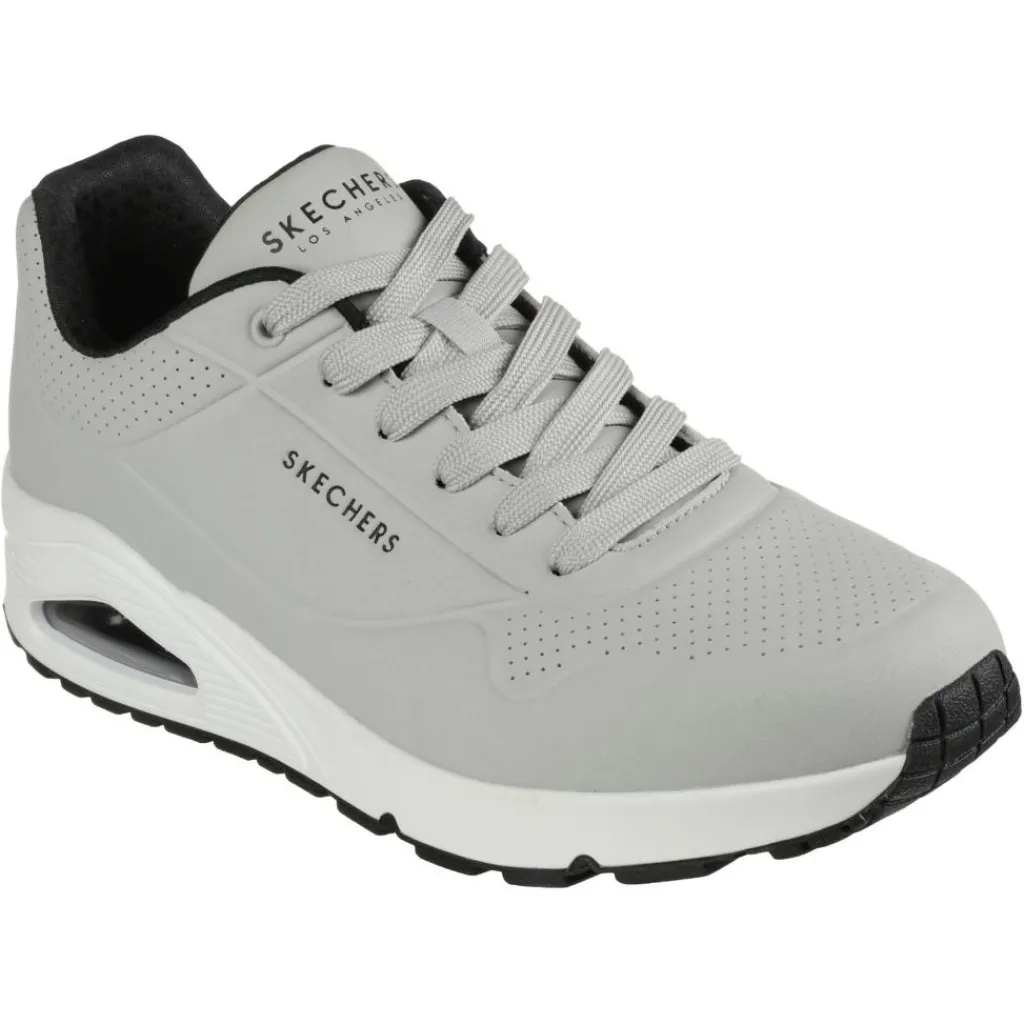 Skechers Uno - Stand On Air schoenen heren light grey black< Schoenen