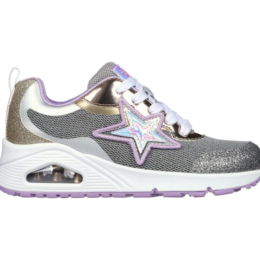 Schoenen-Skechers Uno Starry Vibe schoenen junior gunmetal multi