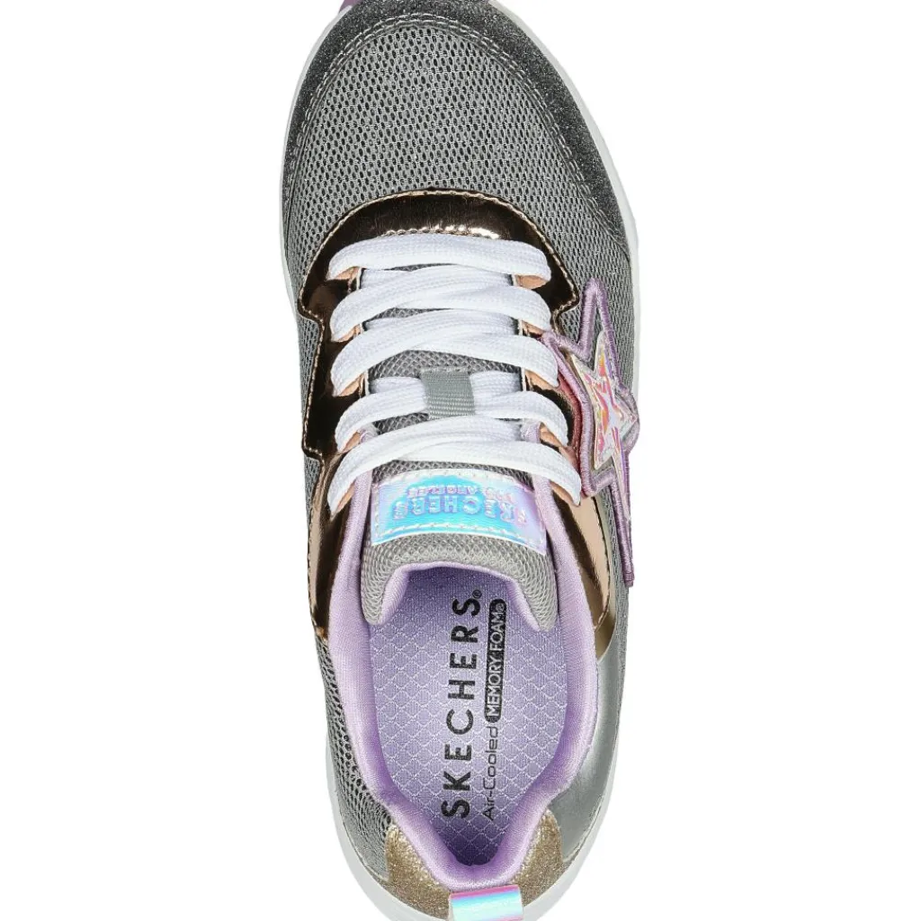 Schoenen-Skechers Uno Starry Vibe schoenen junior gunmetal multi