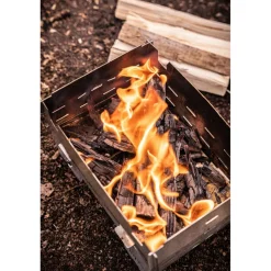 SKOTTI Mini Grill houtskoolbarbecue silver< Houtskool Bbq