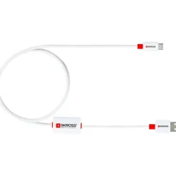 Kabels-SKROSS BUZZ Alarm Cable Micro USB kabel wit