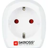 SKROSS Country Adapter VK wereldstekker wit< Camping Elektra