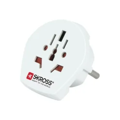 SKROSS Country Adapter wereldstekker wit< Camping Elektra