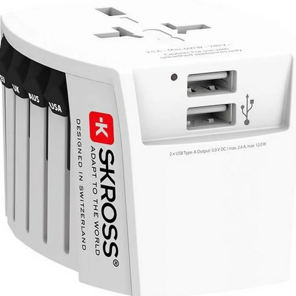 Camping Elektra-SKROSS World Travel Adapter MUV Micro reisstekker