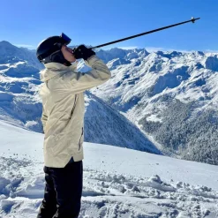 Skistokken|Wintersport-Slokki Skistokken zwart - 110 cm