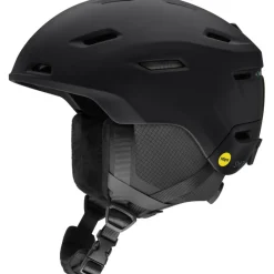 Skihelmen|Wintersport-Smith Descend Mips skihelm matte black