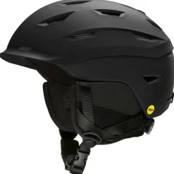 Skihelmen|Wintersport-Smith Level Mips skihelm matte black
