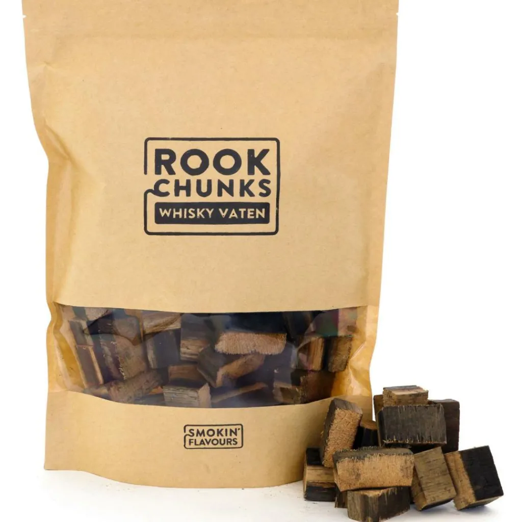 Smokin' Flavours chunks whiskey vaten 1 kg< Accessoires